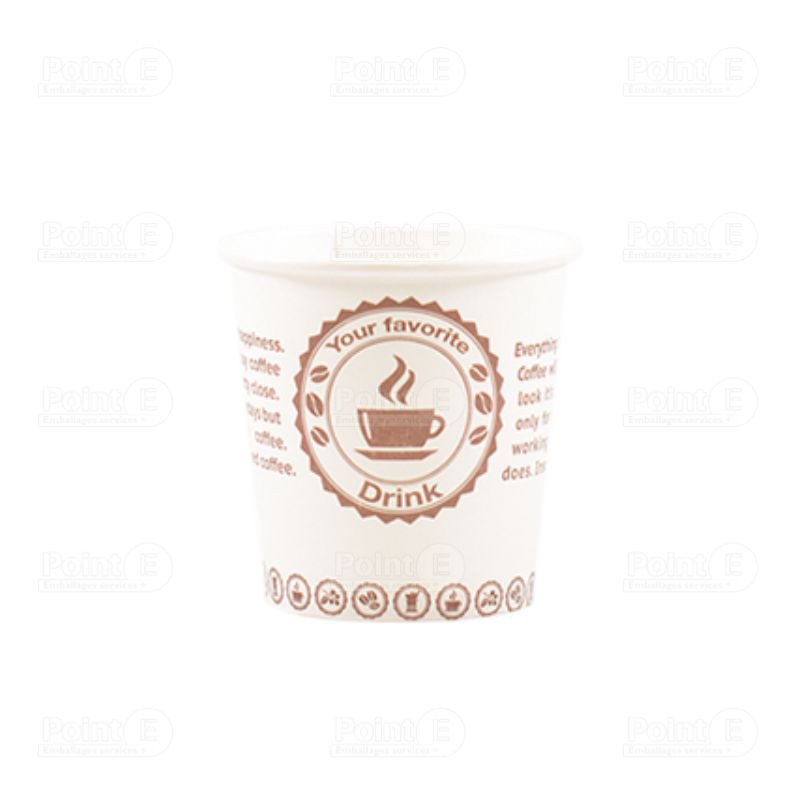Gobelets simple paroi "Your Favorite Drink"