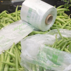Sacs Bio en rouleaux (pliage C) | 60% matières biosourcées