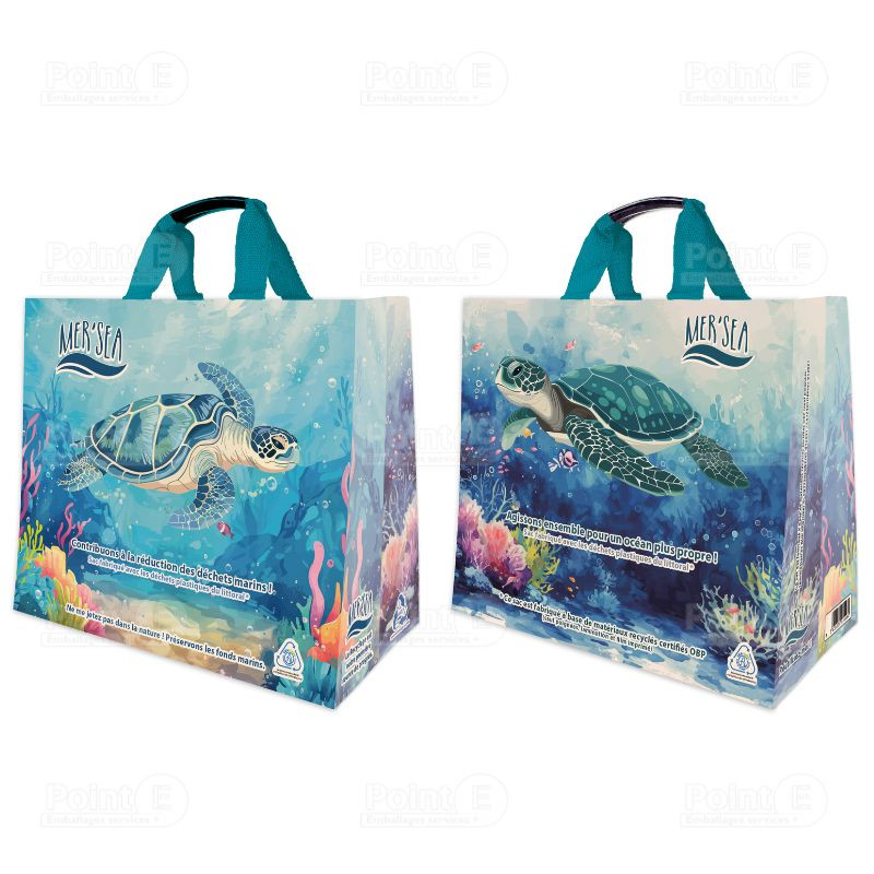 Sacs cabas issus de déchets marins Sacs cabas issus de déchets marins