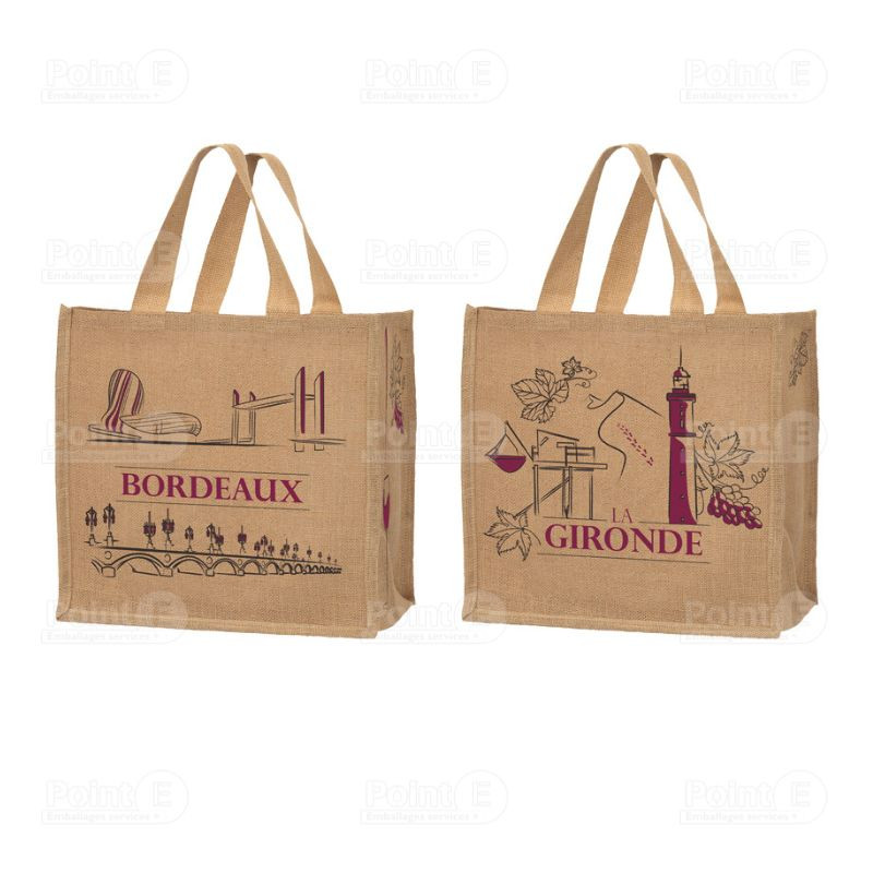 Cabas jute "Gironde"