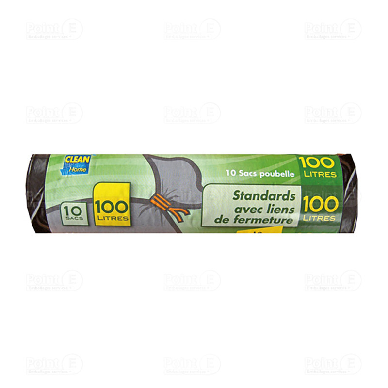 Sacs poubelle standards - Lien classique Sacs poubelle standards - Lien classique