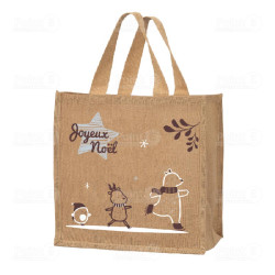 Cabas jute "Oursons"