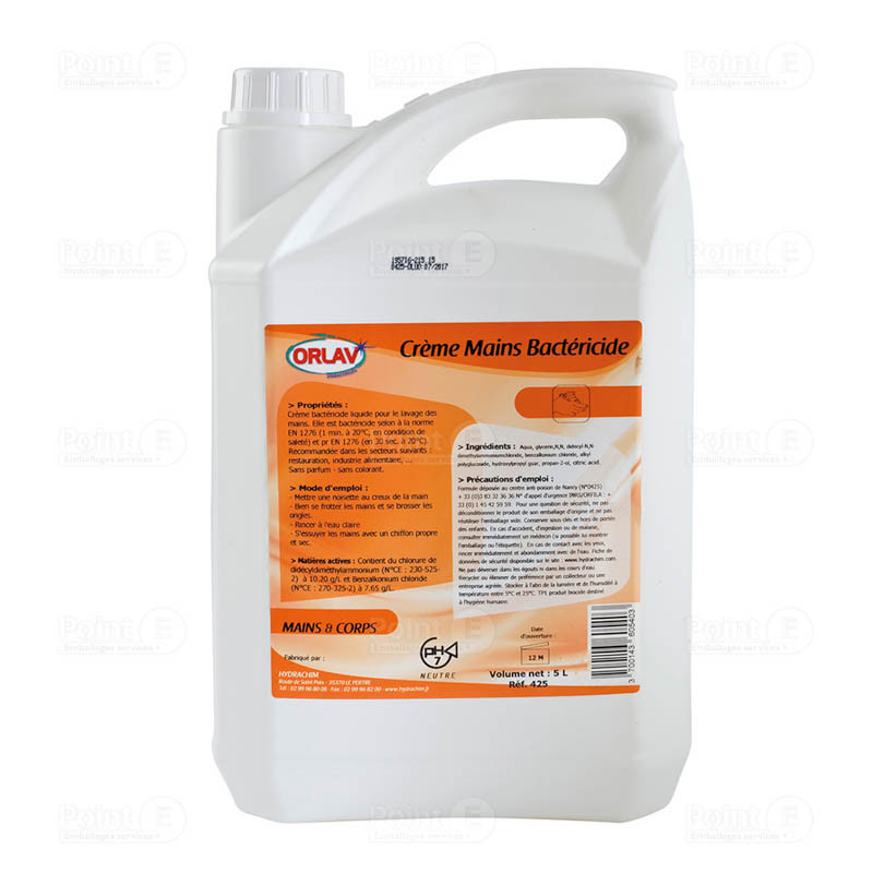 Crème mains bactéricide Crème mains bactéricide
