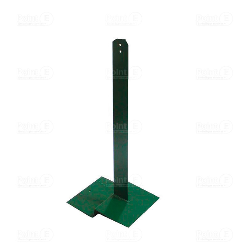 Pied plié pour fixation sur meuble Pied plié pour fixation sur meuble