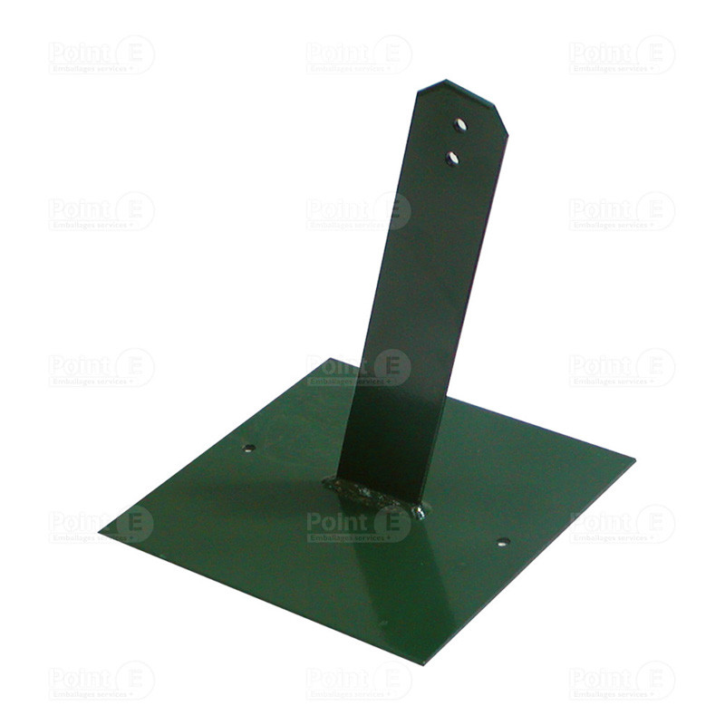 Pied plié pour fixation sur meuble Pied plié pour fixation sur meuble