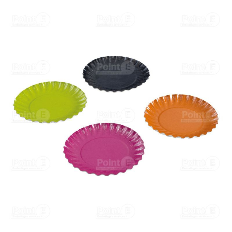 Petites assiettes rondes "Tutti Frutti" - Carton Petites assiettes rondes "Tutti Frutti" - Carton