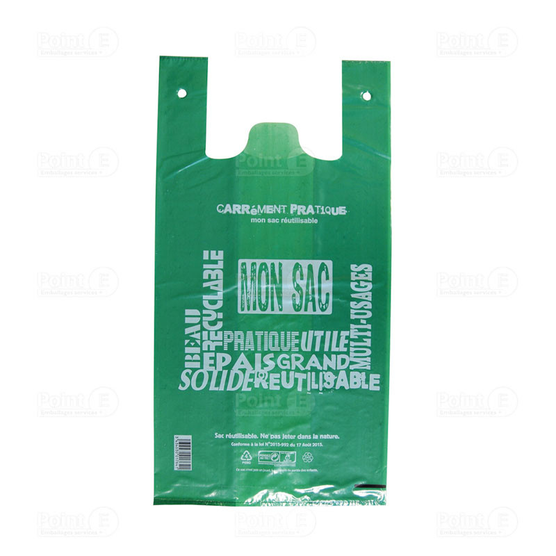 Sacs bretelles réutilisables "Carrément Pratique" Sacs bretelles réutilisables "Carrément Pratique"