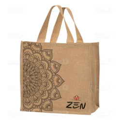 Cabas jute "Zen"