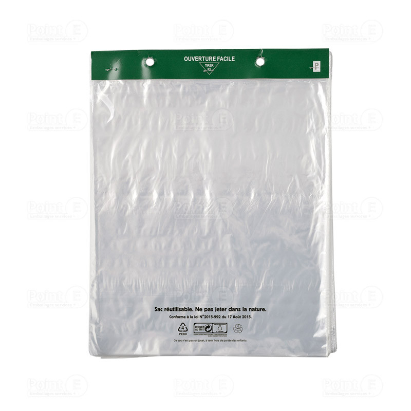 Sacs à plat en liasse Sacs à plat en liasse