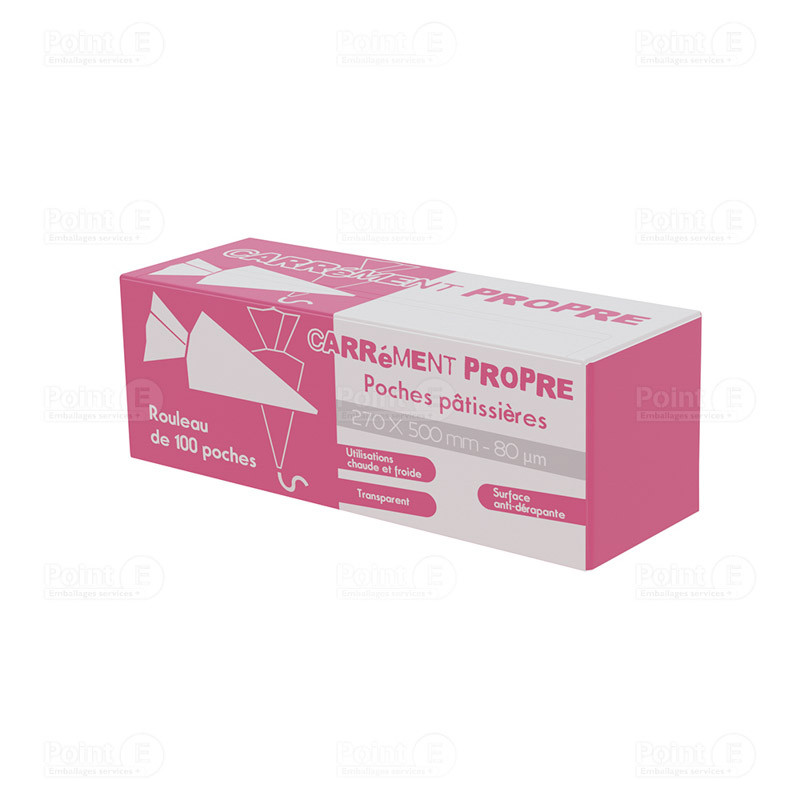 Poches pâtissières trapèze en rouleau Poches pâtissières trapèze en rouleau
