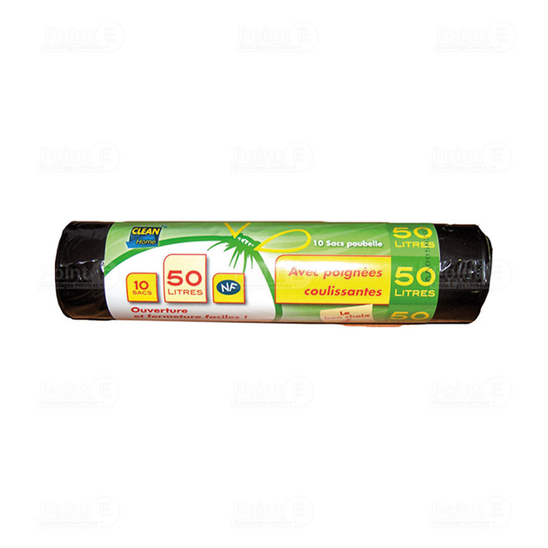 Sacs poubelle NF - Lien coulissant Sacs poubelle NF - Lien coulissant