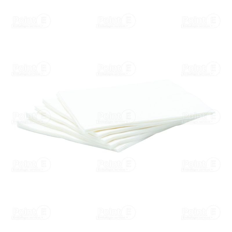 Serviettes blanches Serviettes blanches